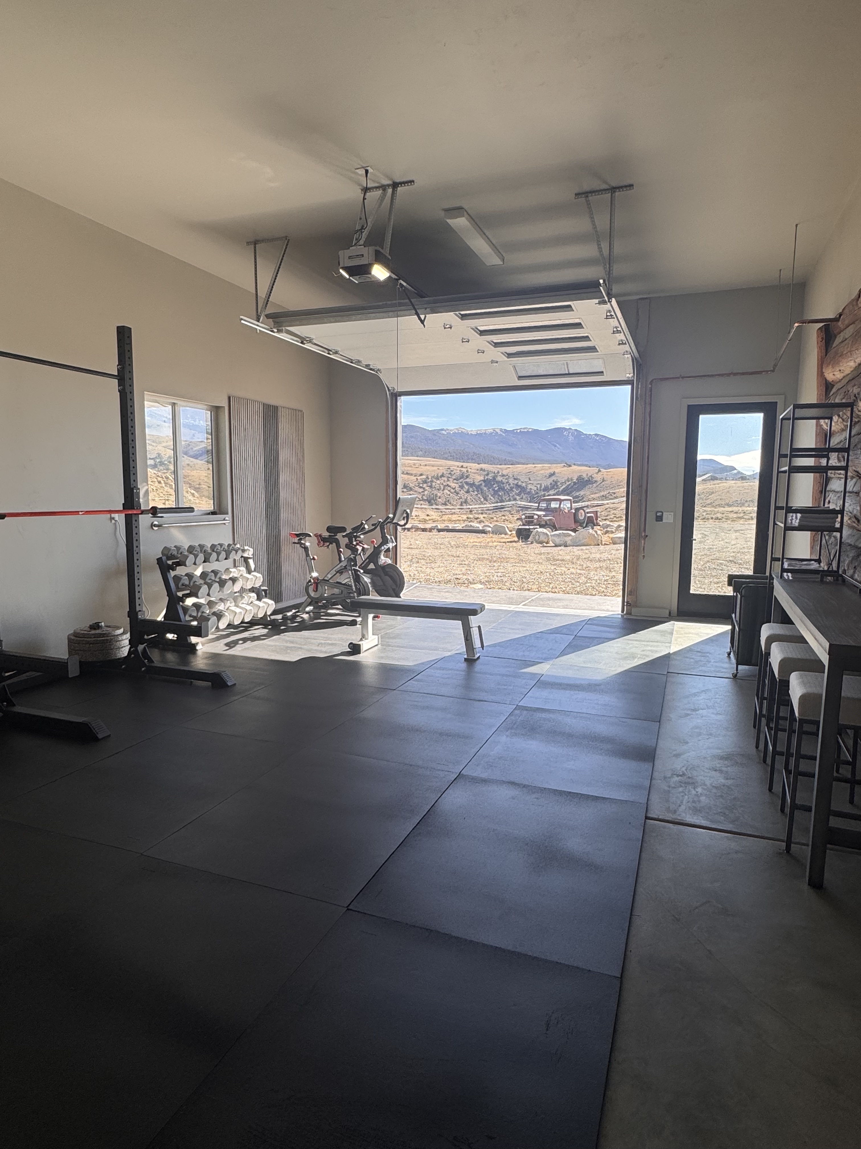 Full gym facility